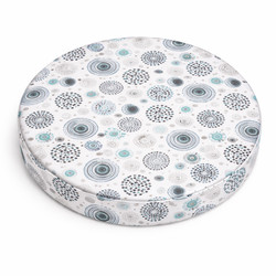 Hockerkissen rundf�rmig D=50 cm, H=5 cm