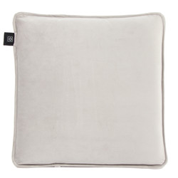 Vyhrievaný podsedák Velvet Hellgrau 40x40 cm