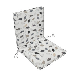 Poduška s nízkym operadlom 85 x 45 x 8 cm