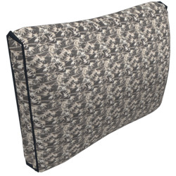 Puffy ratanov&aacute; opierka s p&aacute;som 40x50x15 cm