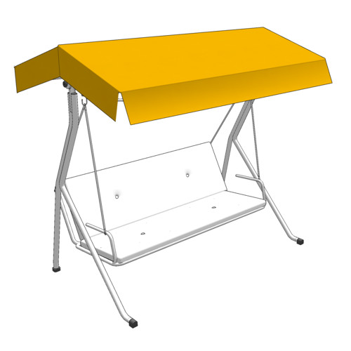 Strieška na z&aacute;hradn&uacute; hojdačku